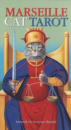Marseille cat tarotkort 