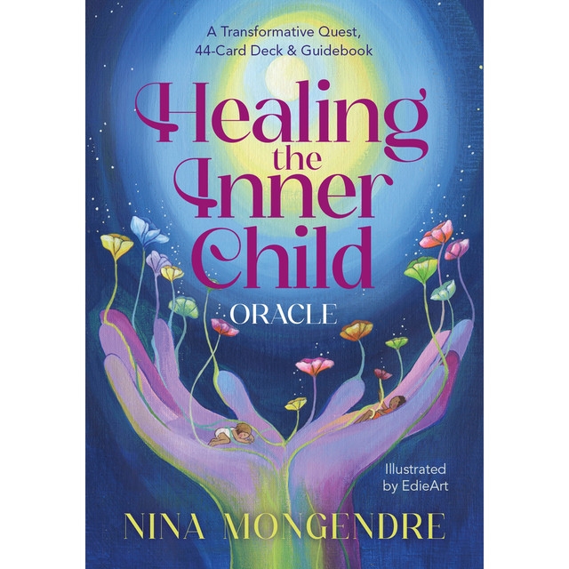Healing the Inner Child av Nina Mongendre er et orakelkortsett som støtter deg i å møte og helbrede ditt indre barn