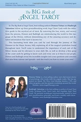 bakside av the big book of angel tarot