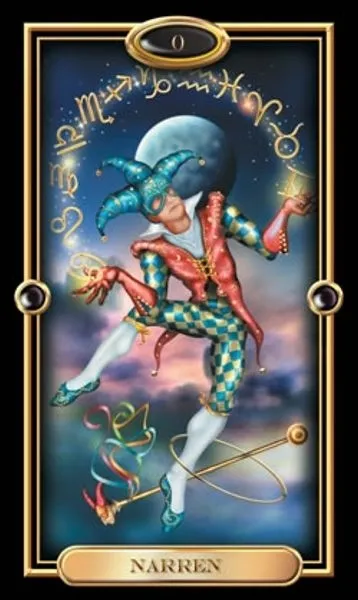 den gylne tarot kort på norsk