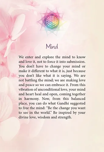 The flower of life orakelkort eksempel på kort I kortstokken
