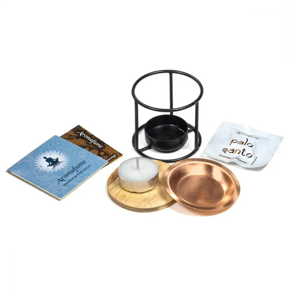 Aromafume røkelse for rensing av auraen. Palo Santo, White Sage, dragons blood