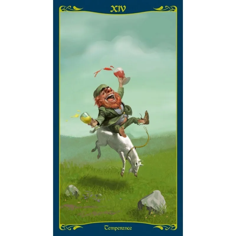 kort i kortstokken alver. Tarot of the Celtic fairies