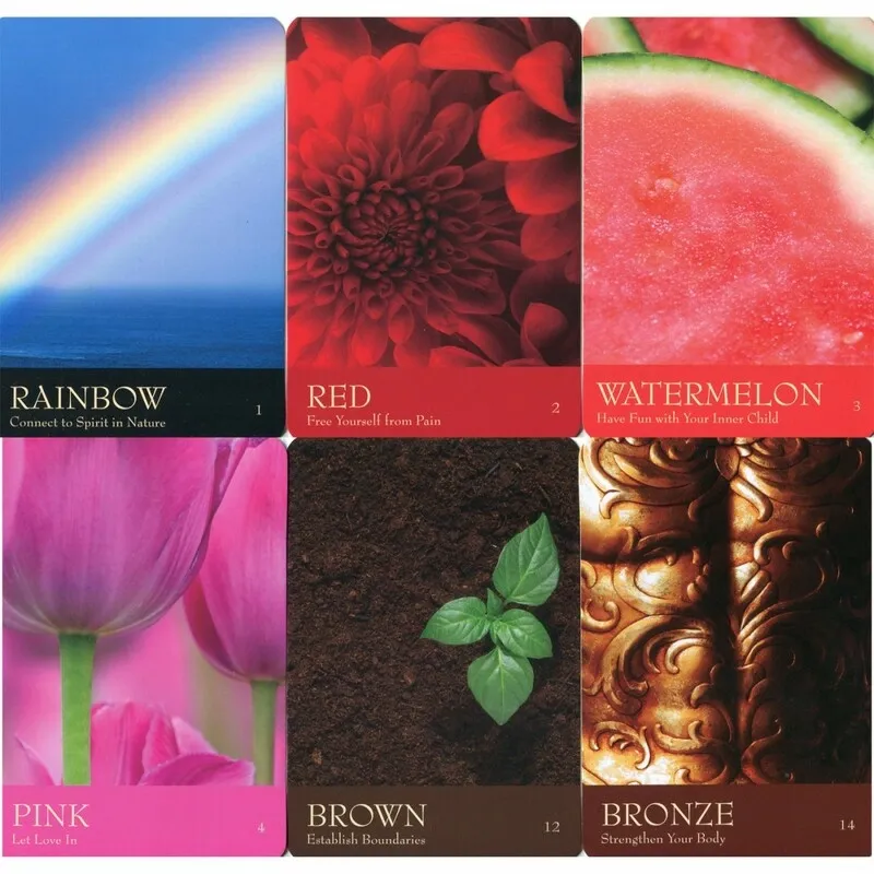 nydelige kort til the secret language of color cards