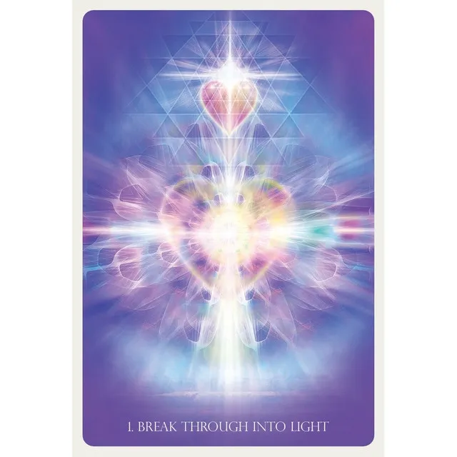 eksempel på kort fra Angelic lightworker