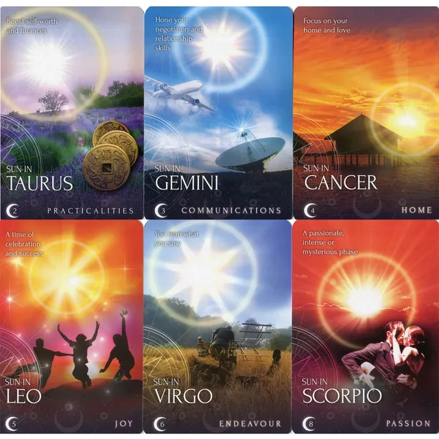 Orakelkort Zodiac Moon Reading Cards