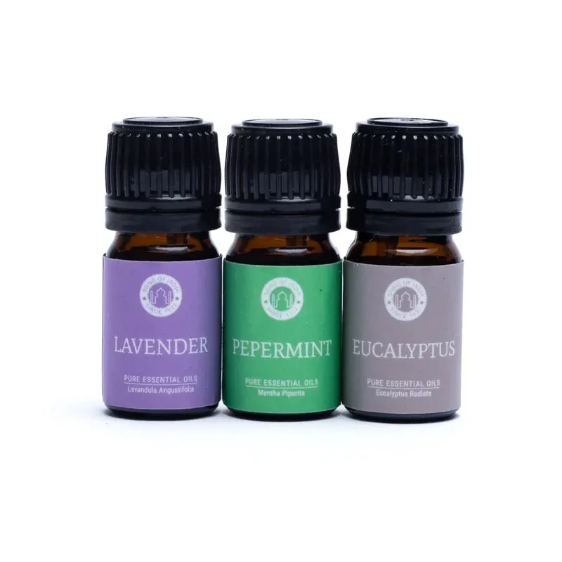 Olje Breathe, Lavendel, Peppermynte og Eucalyptus 