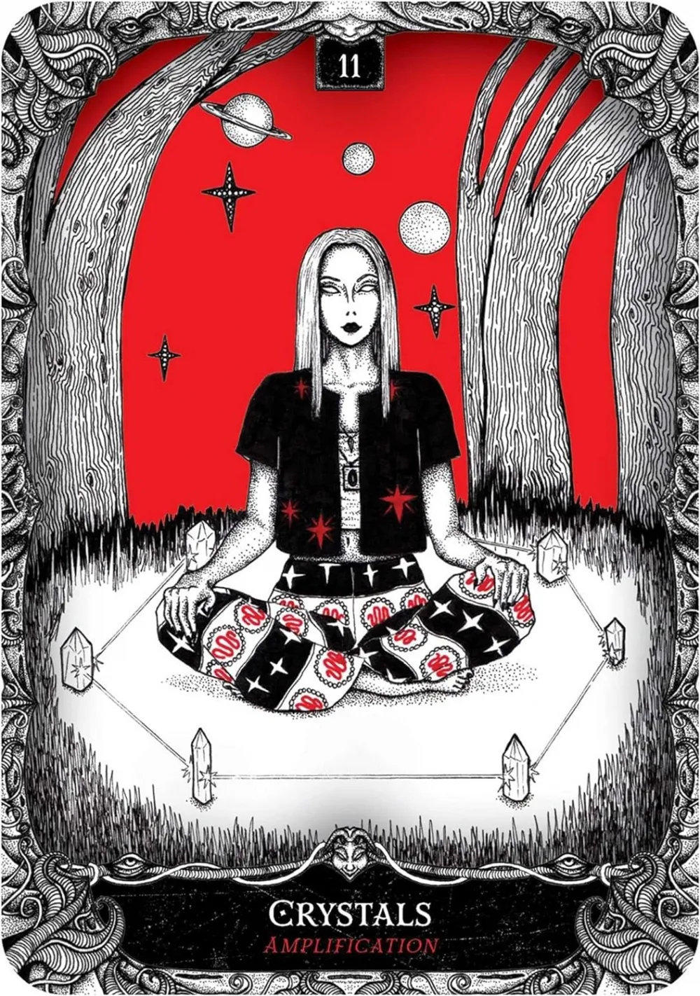 Oracle of the witch, bilde av kort i kortstokken