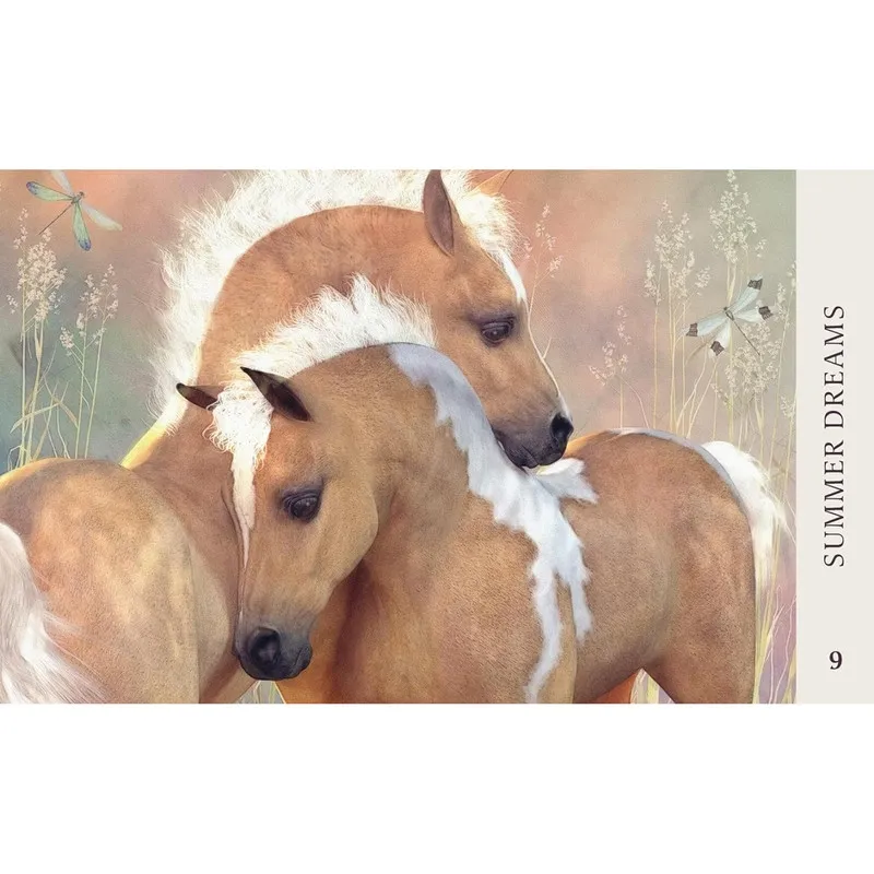 "Summer Dreams" eksempel på kort i kortstokken Horse Wisdom