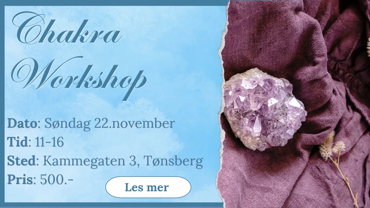 Chakra Workshop i Tønsberg 22.11