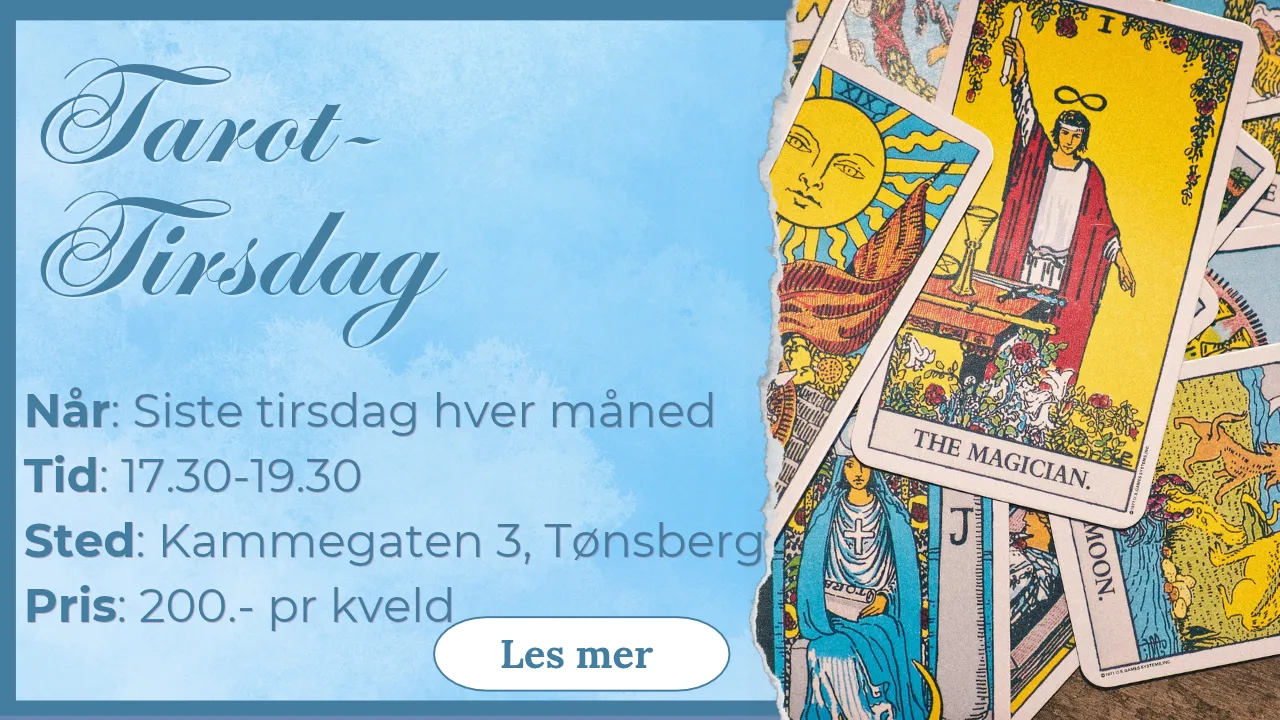 Tarottirsdag hos Engleshop i Tønsberg