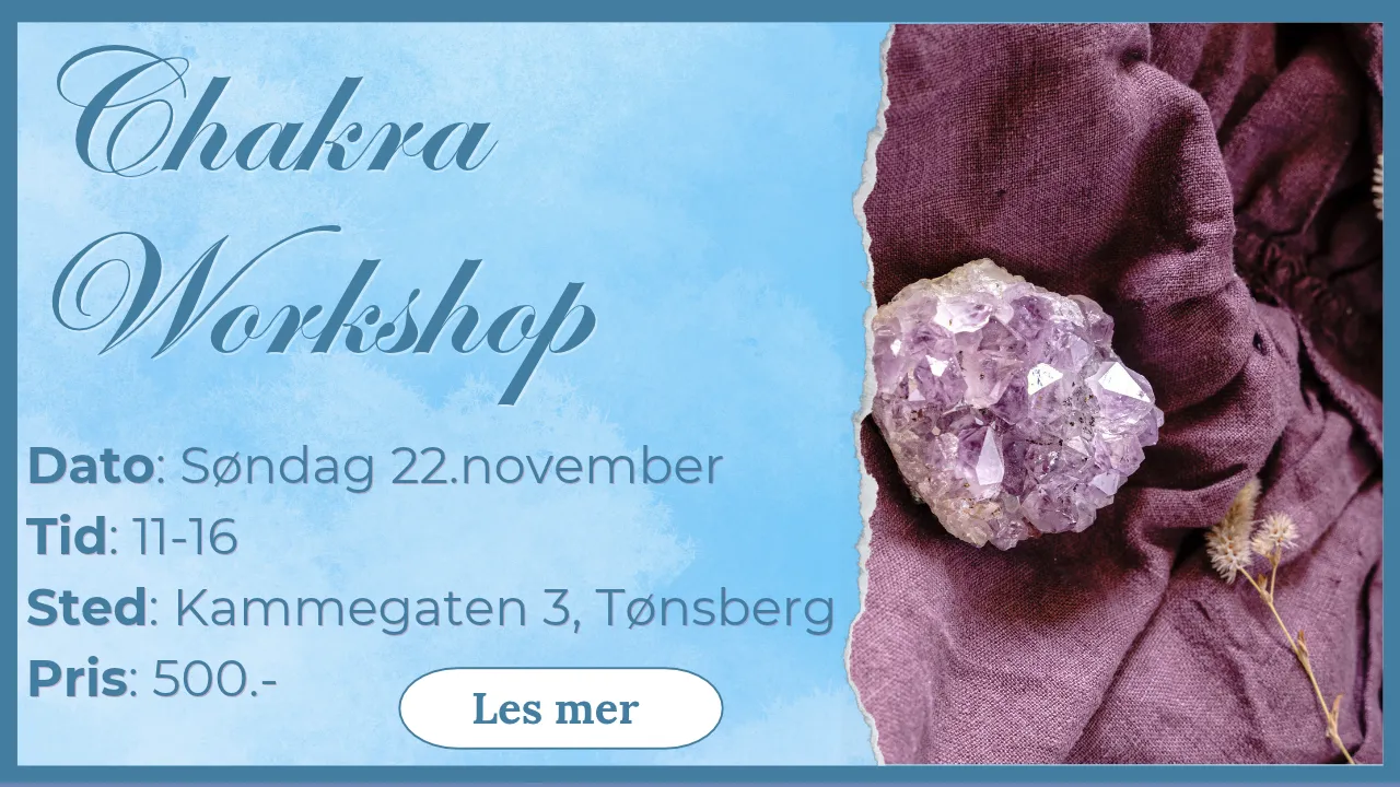 Chakra Workshop i Tønsberg 22.11