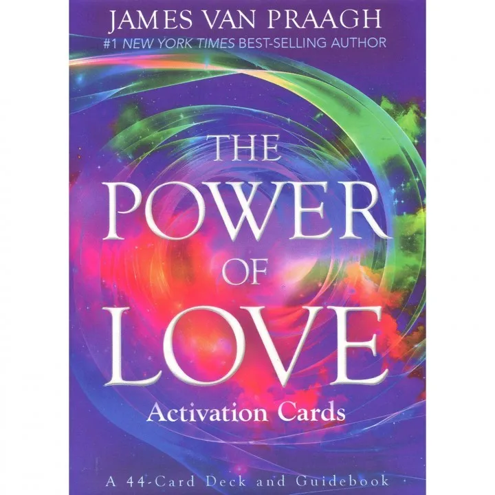 The Power of Love kort laget av James Van Praagh. Hos www.engleshop.no finner du et bredt utvalg i engle og tarotkort. Vi har også mange flotte krystaller.