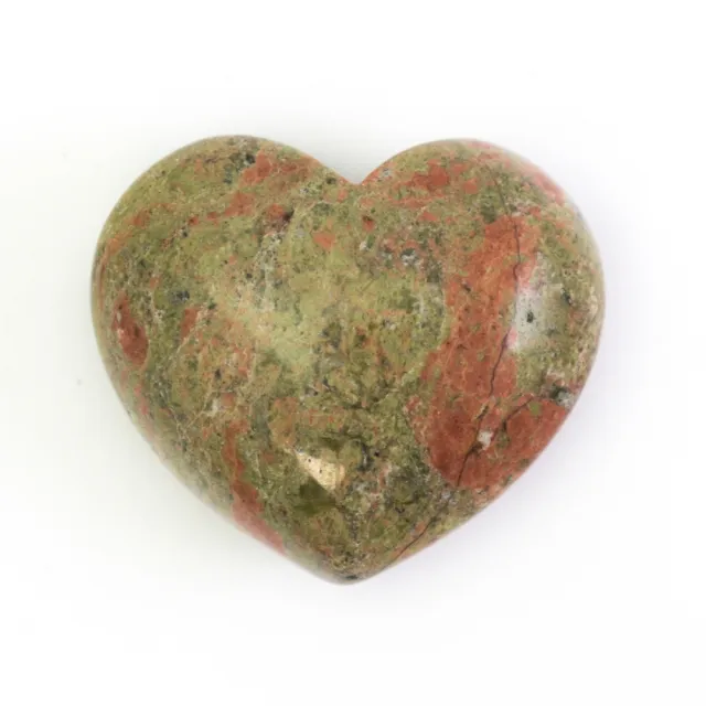 Krystallhjerte Unakitt 3,5 cm