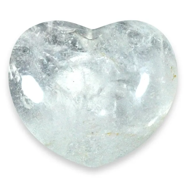 Krystallhjerte Bergkrystall 3,5 cm  