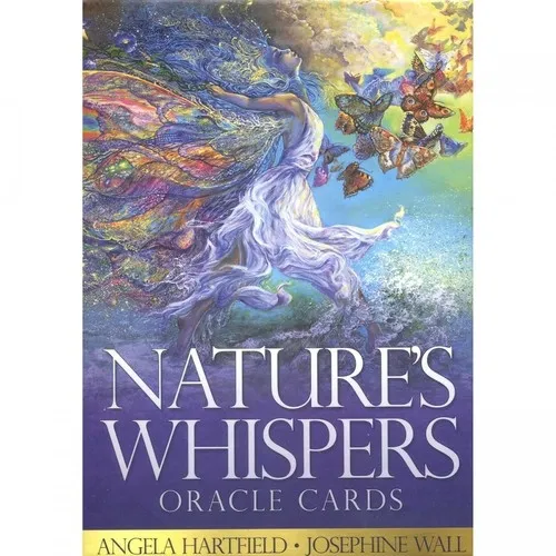 La naturens stemme veilede deg med Natures Whispers  et vakkert og inspirerende kortsett skapt av Angela Hartfield og illustrert av Josephine Wall. Disse kortene inviterer deg til å koble deg på naturens milde visdom og din egen indre stemme.