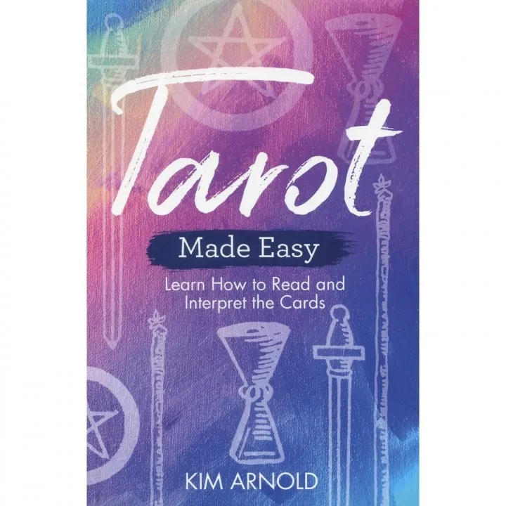 Bok om Tarot, Tarot made Easy. enkel og lettfattelig bok om tarotkort på engelsk.