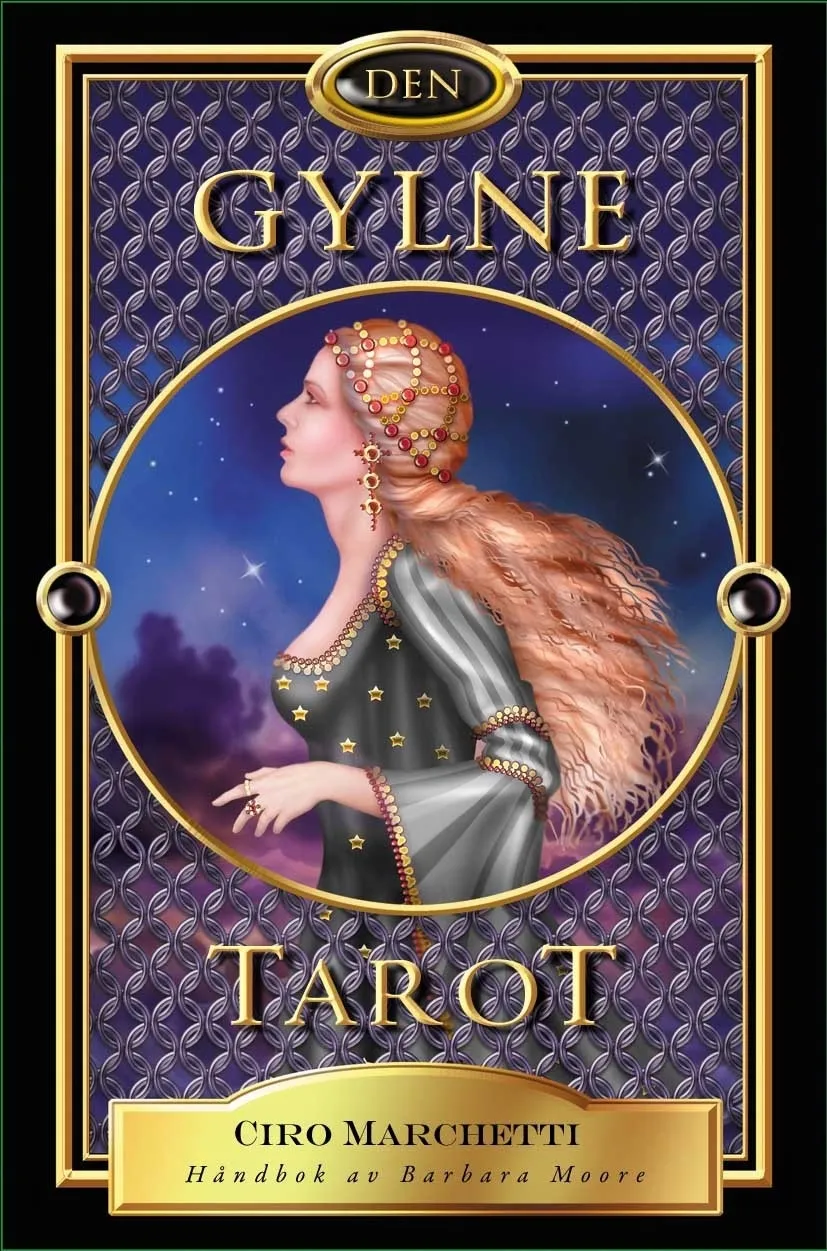 Den Gylne tarot på norsk. En nydelig tarot kortstokk for deg som vil lære deg å bruke tarot