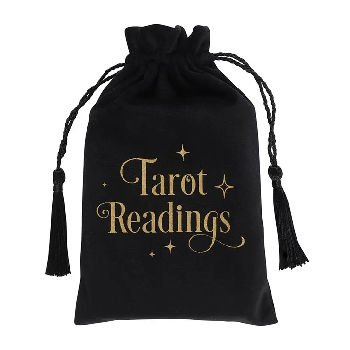 Praktisk pose til dine tarotkort, les mer i vår nettbutikk www.engleshop.no