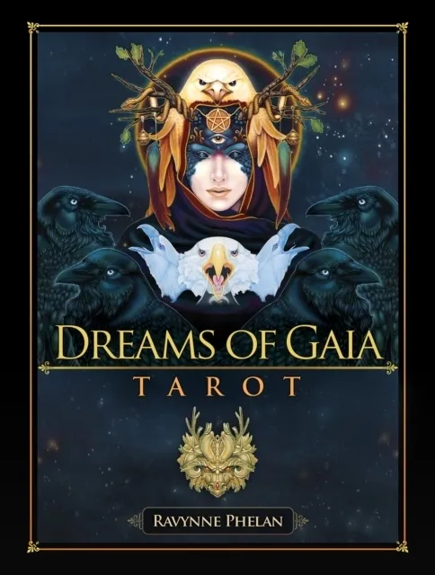 tarotkort dreams of Gaia.Filosofien til DRØMMENE TIL GAIA TAROT er enkel: å søke, å føle, å vokse, å helbrede.
