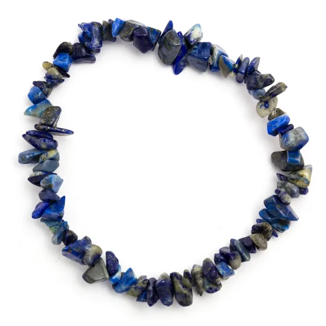 Armbånd Lapis Lazuli. Lapis Lazuli er en sten som stimulerer visdom, integritet og ekthet!  Styrker kvaliteter som ærlighet og medfølelse.