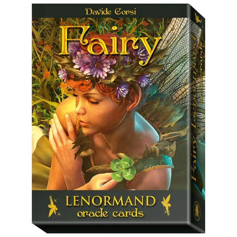 La magien blomstre med Fairy Oracle Cards inspirert av Marie Anne Lenormand. Et vakkert kortsett som gir innsikt, veiledning og kontakt med naturens eventyrlige energier  perfekt for daglig inspirasjon. ?