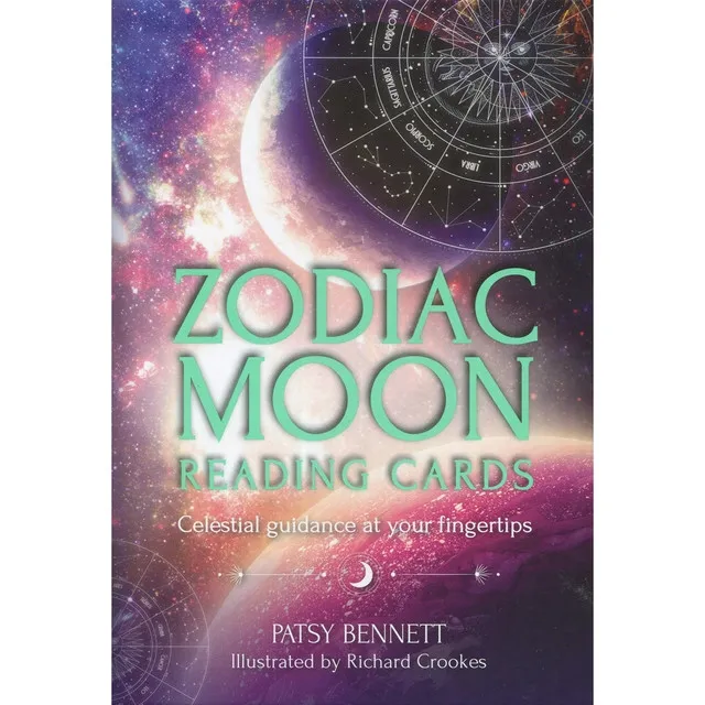 Zodiac moon orakelkort. Patsy Bennett.