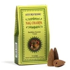 røkelse kjegler ayurvedic Nag Champa