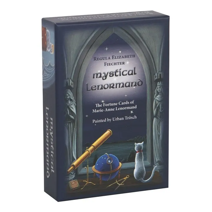 This beautiful pack of oracle cards has been modelled on the famous fortune telling cards of Mlle Marie-Anne Lenorman