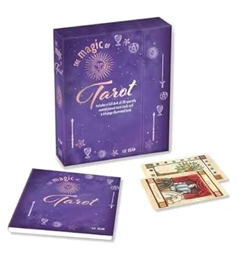 The magic of Tarot kort og bok på engelsk, slik at du enkelt kan lære om kortene og hvordan legge Tarotkort.