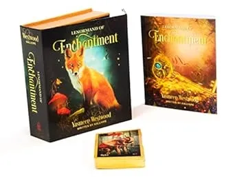 Tarotkort Lenormand of Enchantment illustrert av Yasmeen Westwood
